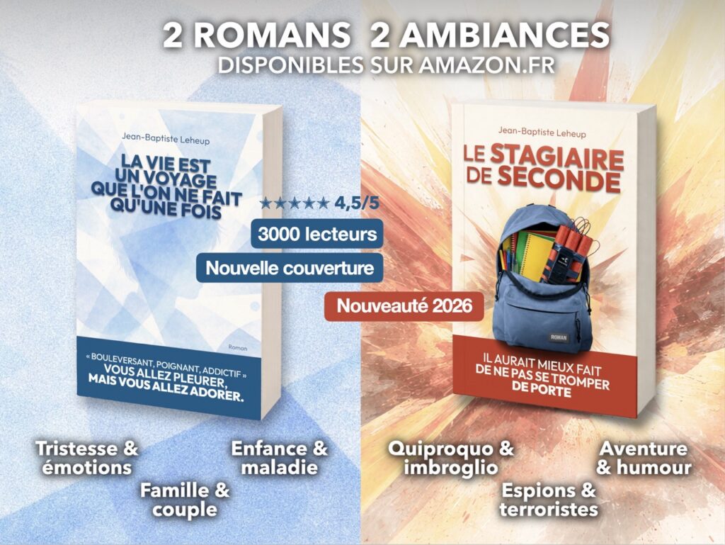 Deux romans, et ce n&rsquo;est que le début !