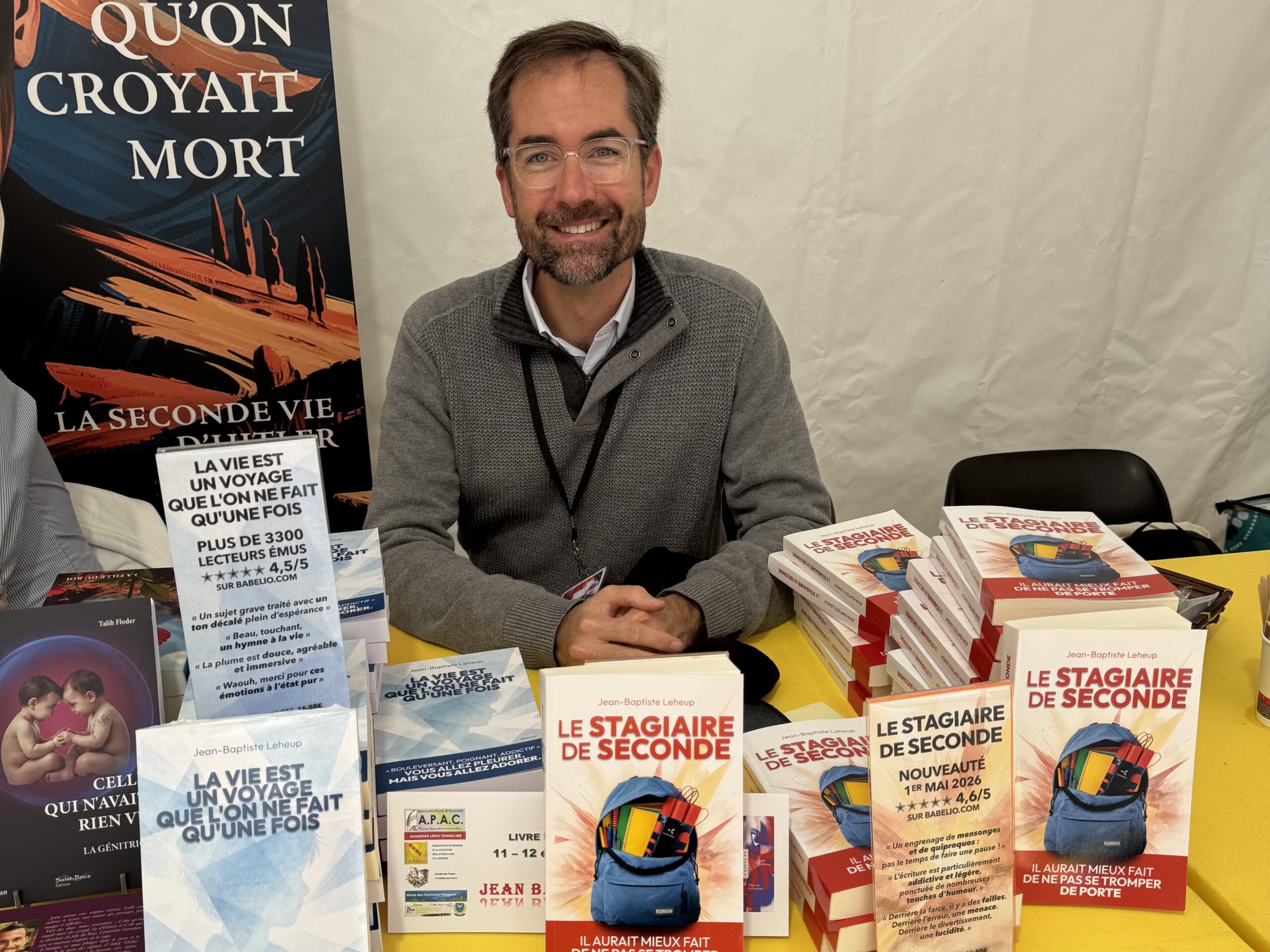 Une belle journée au Livre sur la Place