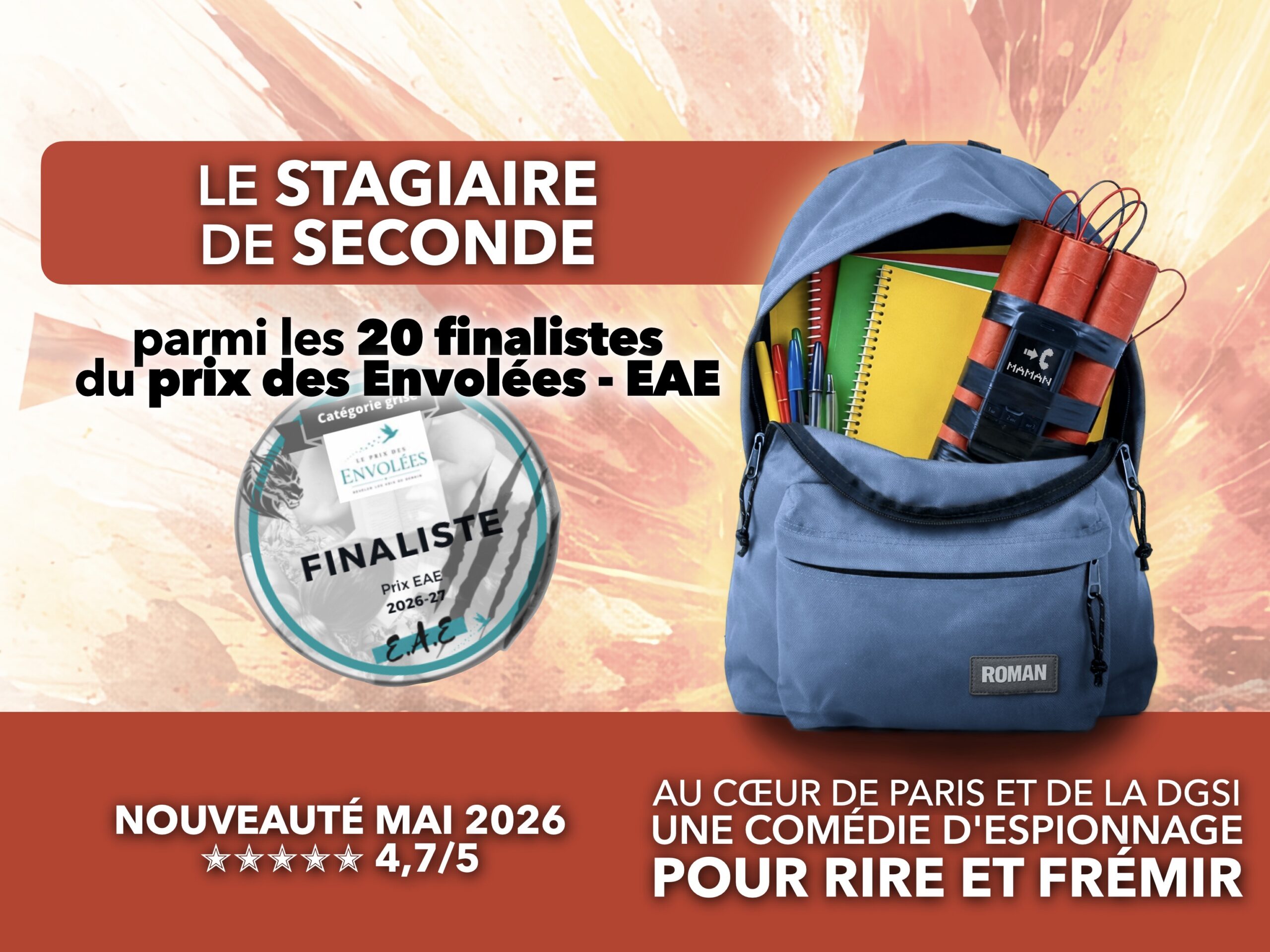 Le Stagiaire, finaliste du Prix des Envolées 2026